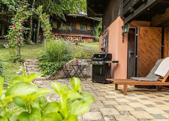Alpin-chalet In Alleinlage In - Wald, Kamin, Sauna & Badeplatz Дом отдыха *