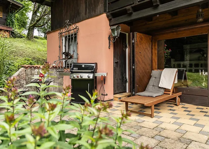 Alpin-chalet In Alleinlage In - Wald, Kamin, Sauna & Badeplatz